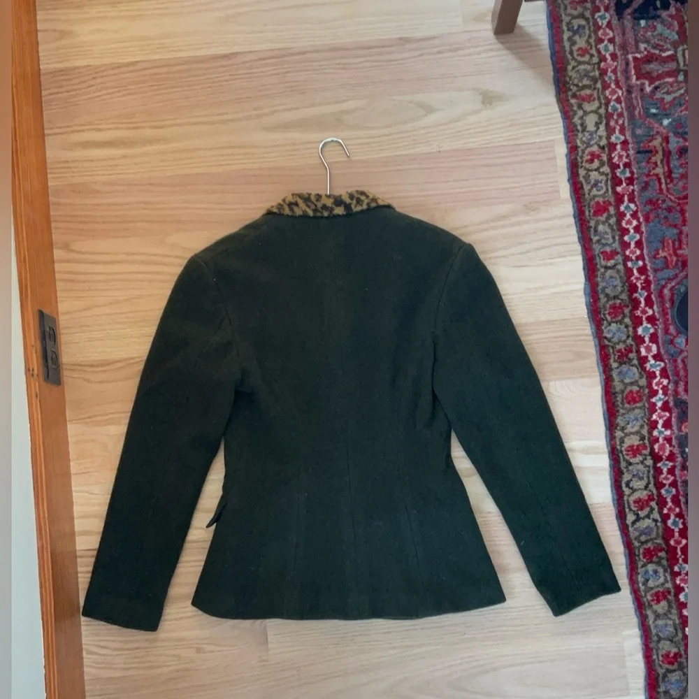 Ralph Lauren, Purple Label Dark Green Blazer. - Picture 2 of 6